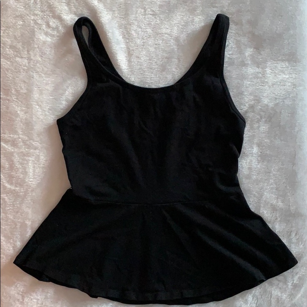 Express peplum tank